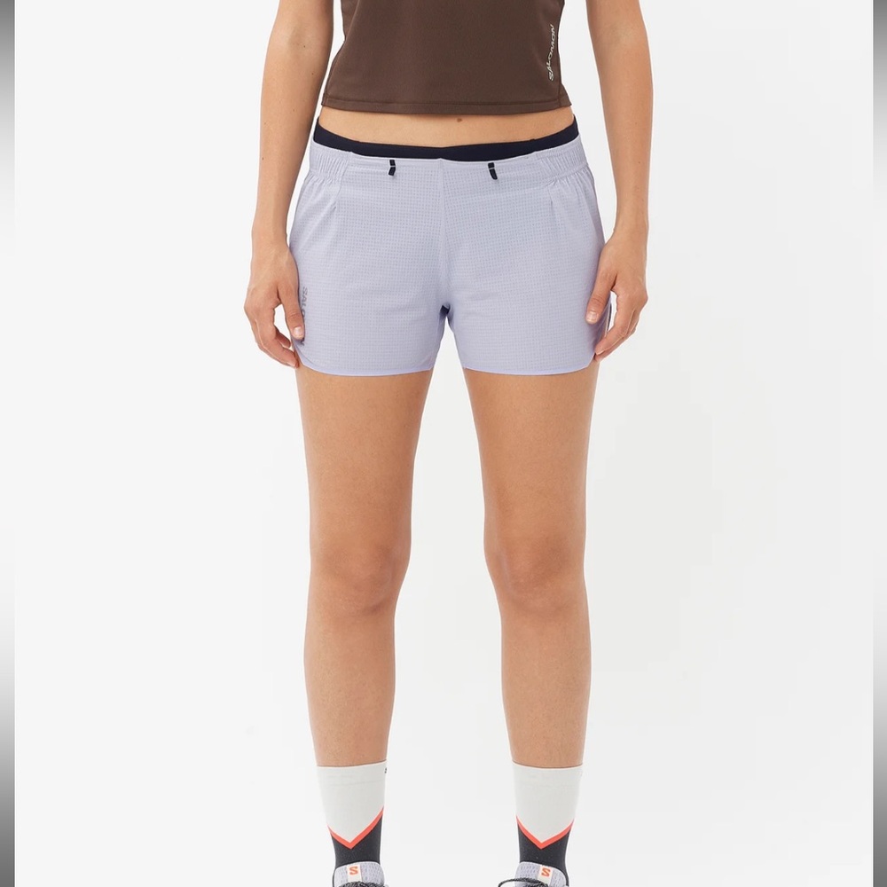 NWT- Salomon SENSE AERO 3” Short - Cosmic Sky